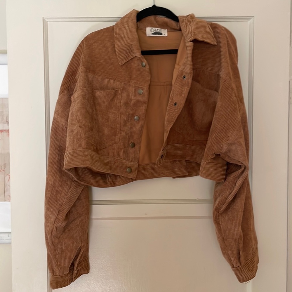 Brown Suede Jacket - image 1